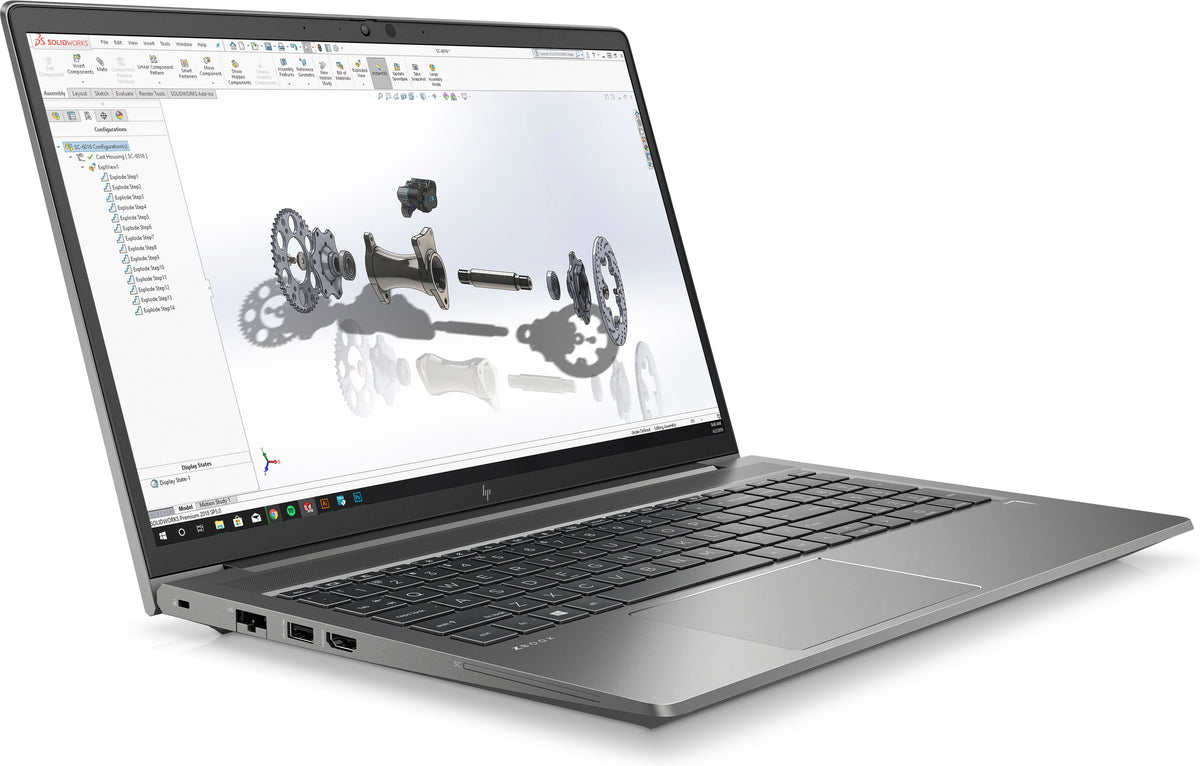 HP ZBook Power G7 Laptop i7-10850H 32GB RAM 1TB SSD Quadro T2000 Win 11 - Good
