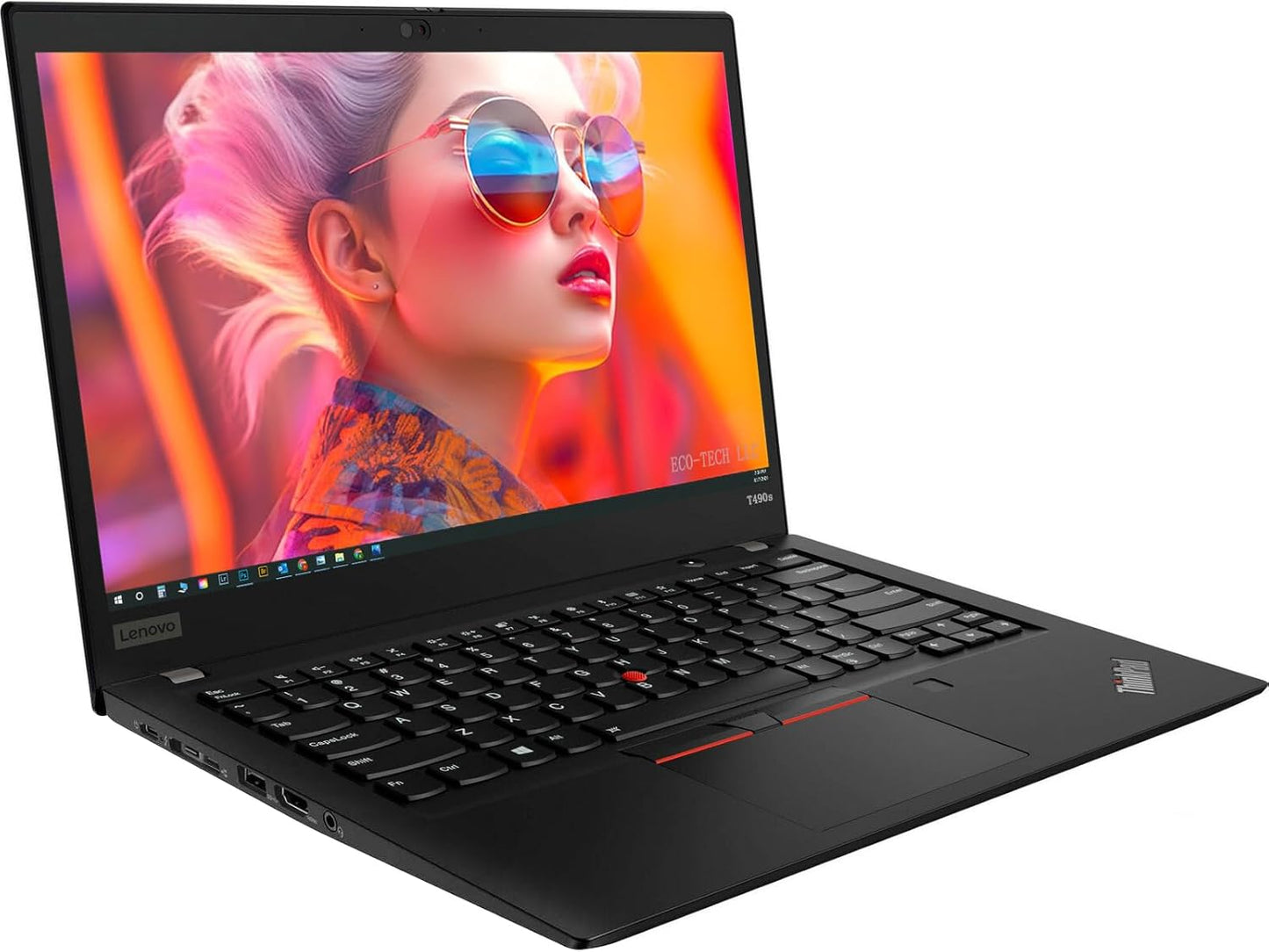 Lenovo ThinkPad T490s 14" i5-8265U 8GB RAM 256GB SSD WIN 11 Laptop - Very Good