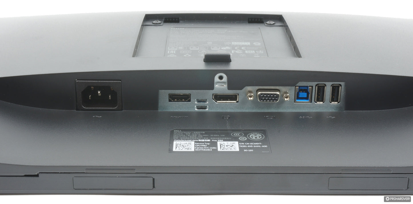 Dell P2417H 24" LCD Monitor DP HDMI VGA