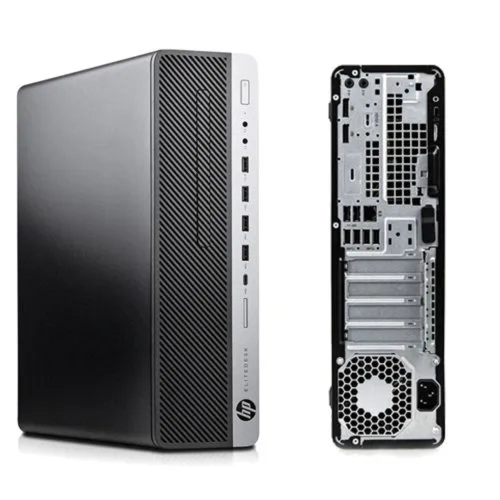 HP EliteDesk 800 G3 i7-7700 8GB RAM 256GB SSD Win 10 - Very Good Refurbished - Value Gadgets