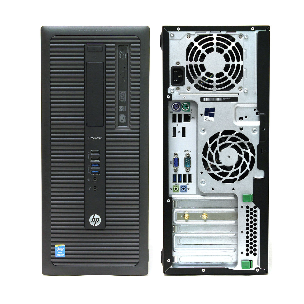 HP ProDesk 600 G1 Tower i5-4570 8GB RAM 256GB SSD Win 10- Very Good Refurbished - Value Gadgets