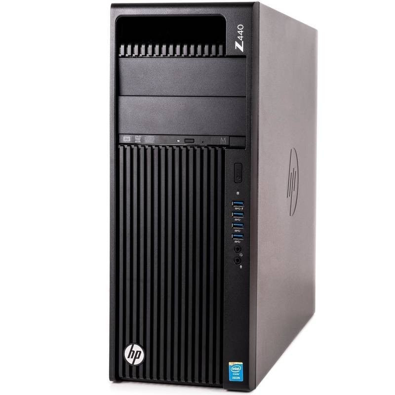 HP Z440 Tower Xeon E5-1660 8GB RAM 250GB SSD K620 Win 10- Very Good Refurbished