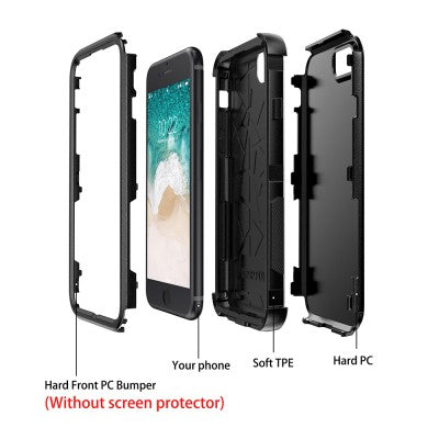 REDEFINE Premium Shockproof Heavy Duty Armor Case Cover for iPhone 7 / 8 / SE (2020) / SE (2022)