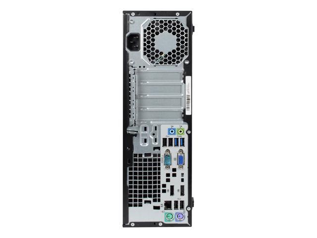 Refurbished HP ProDesk 600 G1 SFF - rear view