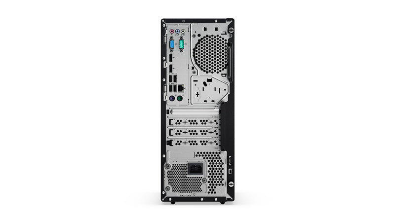 Refurbished Lenovo ThinkCentre M710t Tower - rear view