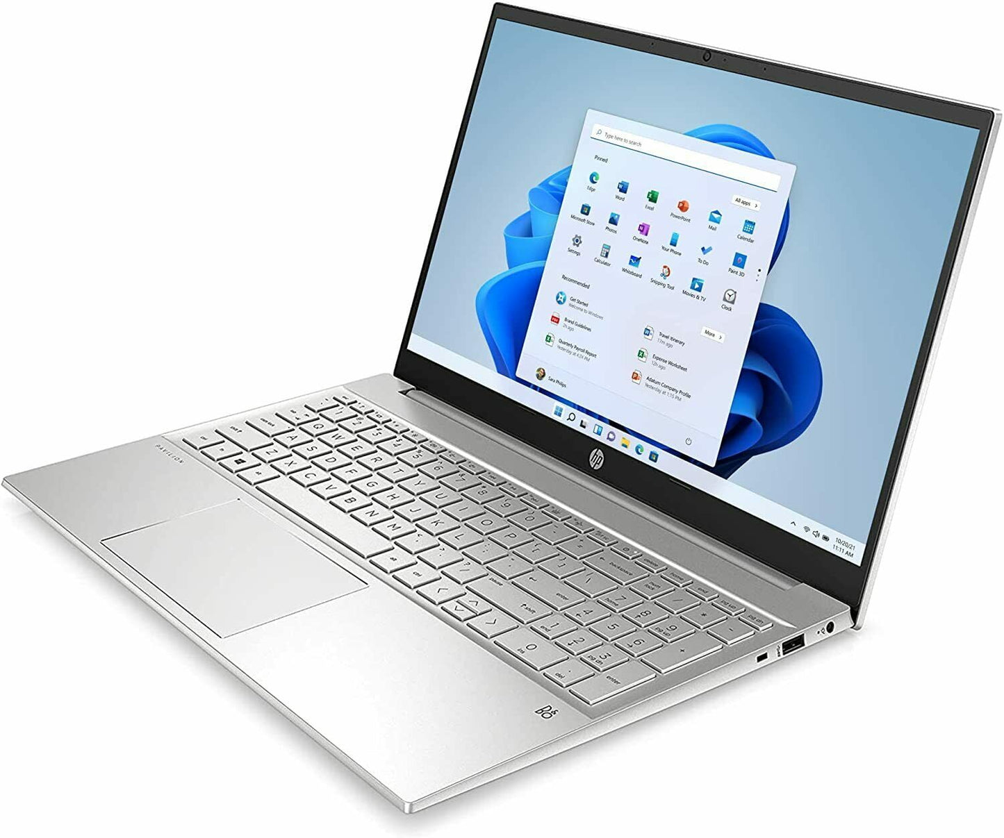 Refurbished HP Pavilion 15-eg0050TX - side view