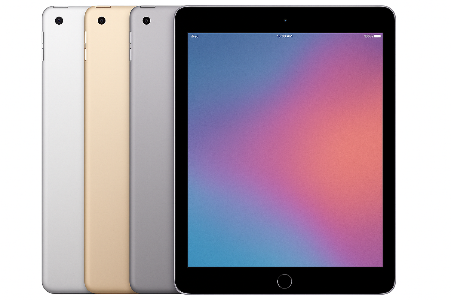 Apple iPad 5th Gen W iFi 32GB Tablet Very Good Condition Refurbished - Value Gadgets