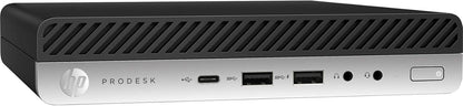 Refurbished HP ProDesk 800 G5 Mini PC - side view