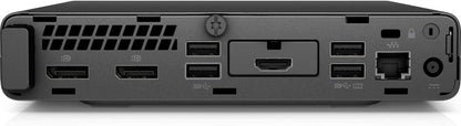 Refurbished HP ProDesk 800 G5 Mini PC - rear I/O view