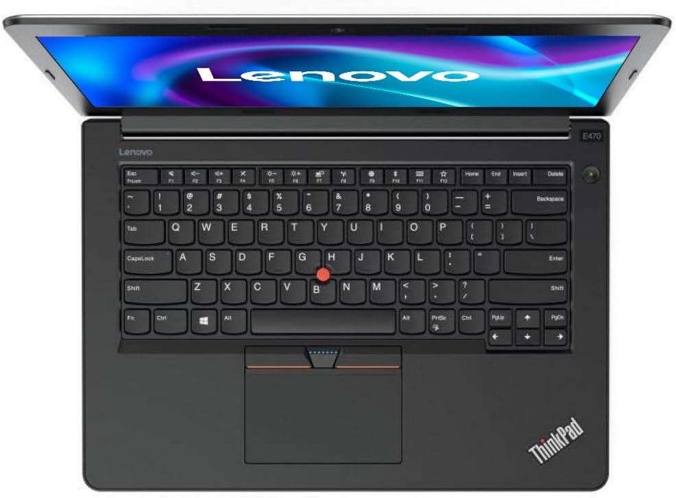Refurbished Lenovo ThinkPad E470 - keyboard view