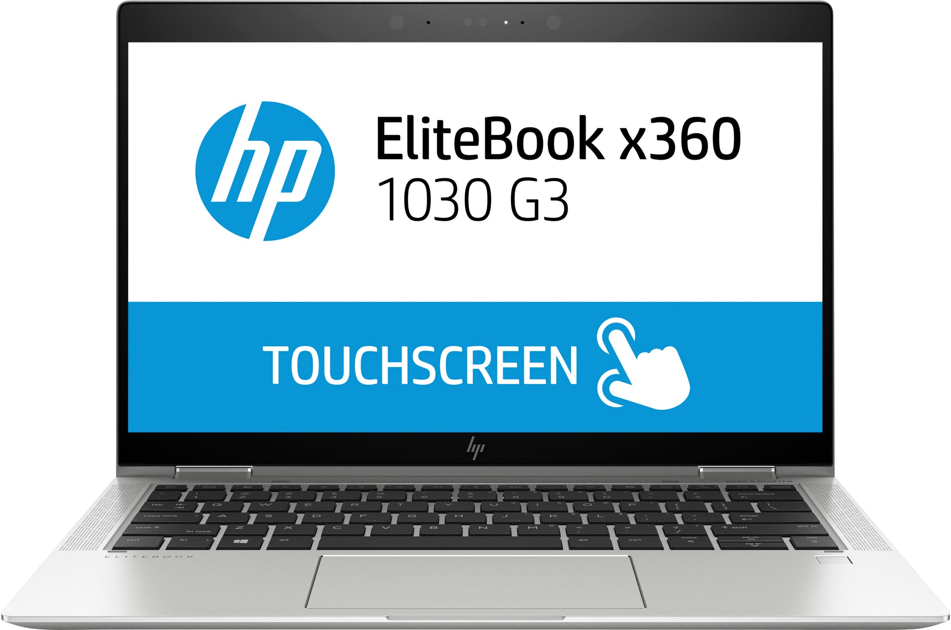 HP EliteBook x360 1030 G3 front view