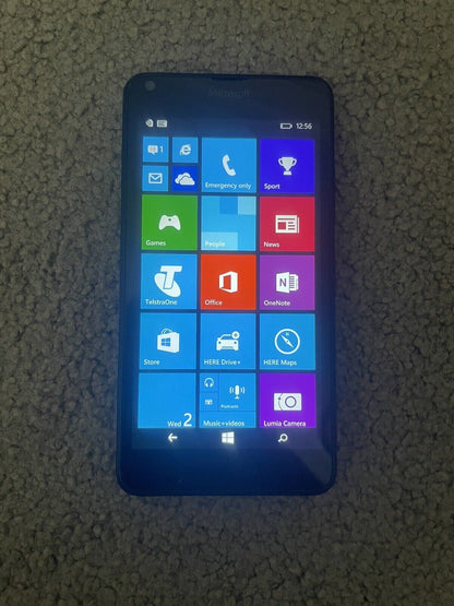 Microsoft Nokia Lumia 640 LTE - 16GB - Black Mobile 4G Smartphone Telstra Locked