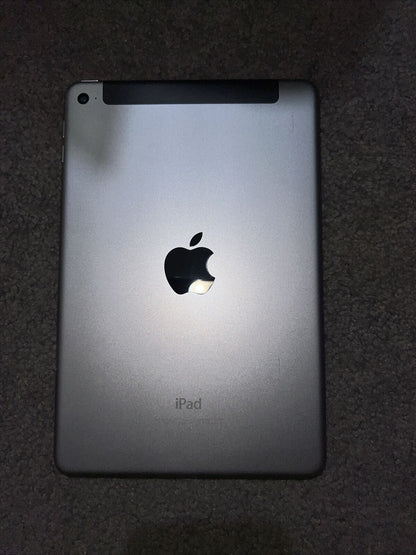 Apple iPad mini 4 128GB, Wi-Fi + Cellular, 7.9in - Space Grey (AU Stock)