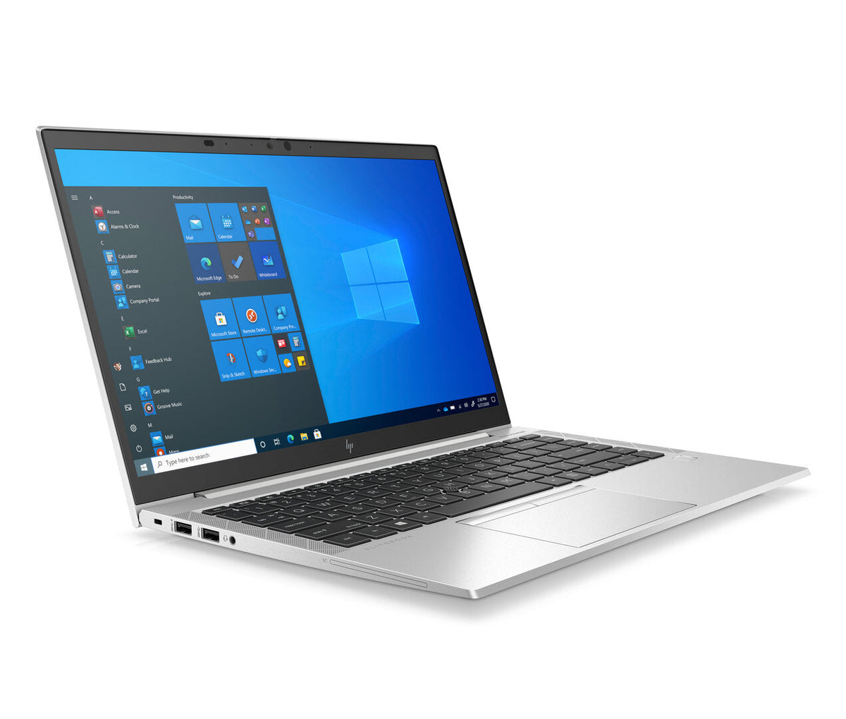 HP EliteBook 840 G8 front view