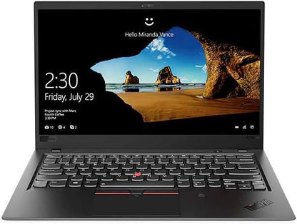 Refurbished Lenovo ThinkPad X1 Carbon Gen 6 - front view