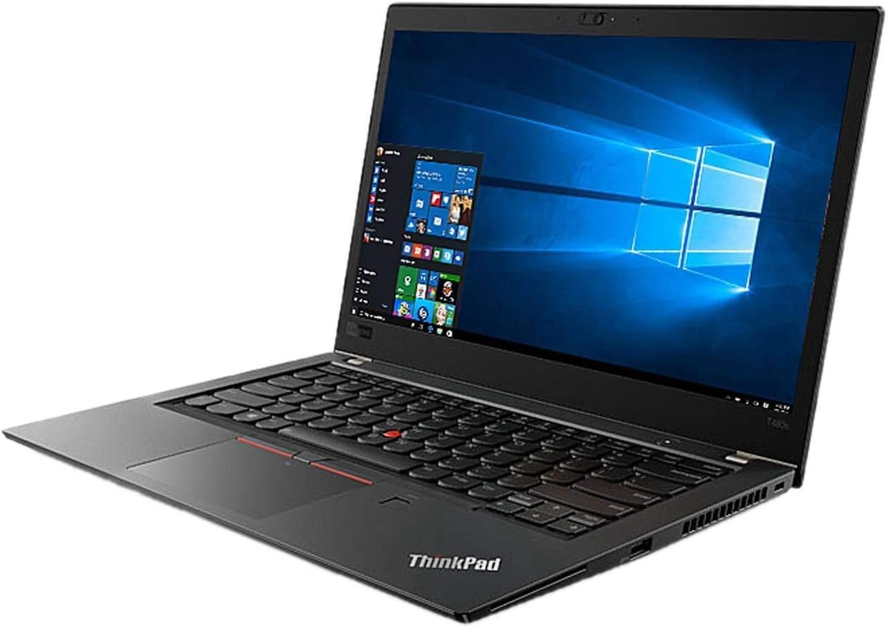 Lenovo ThinkPad T480s 14" i5-8250U 8GB RAM 128GB SSD WIN 11 Laptop - Very Good - Value Gadgets