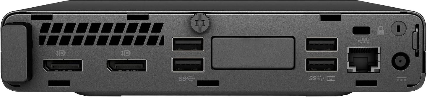 Refurbished HP ProDesk 600 G5 Mini - rear I/O view