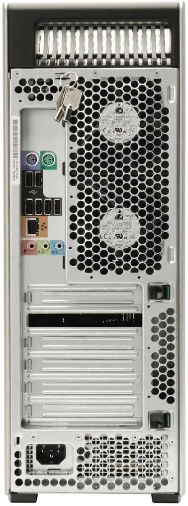 Refurbished HP Z600 Workstation - rear view