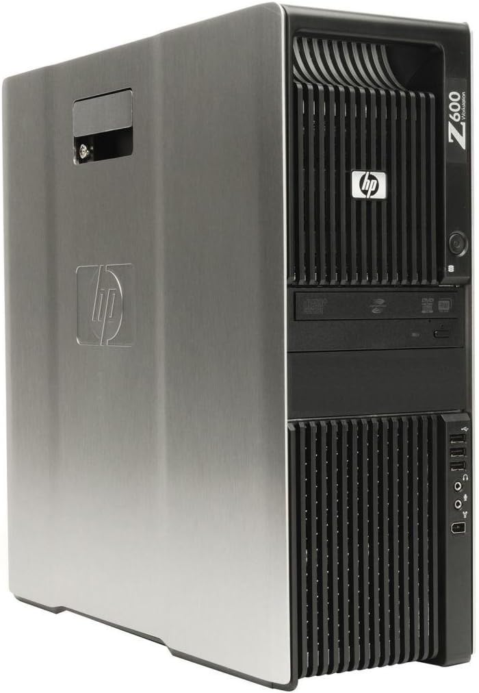 Refurbished HP Z600 Workstation - side view