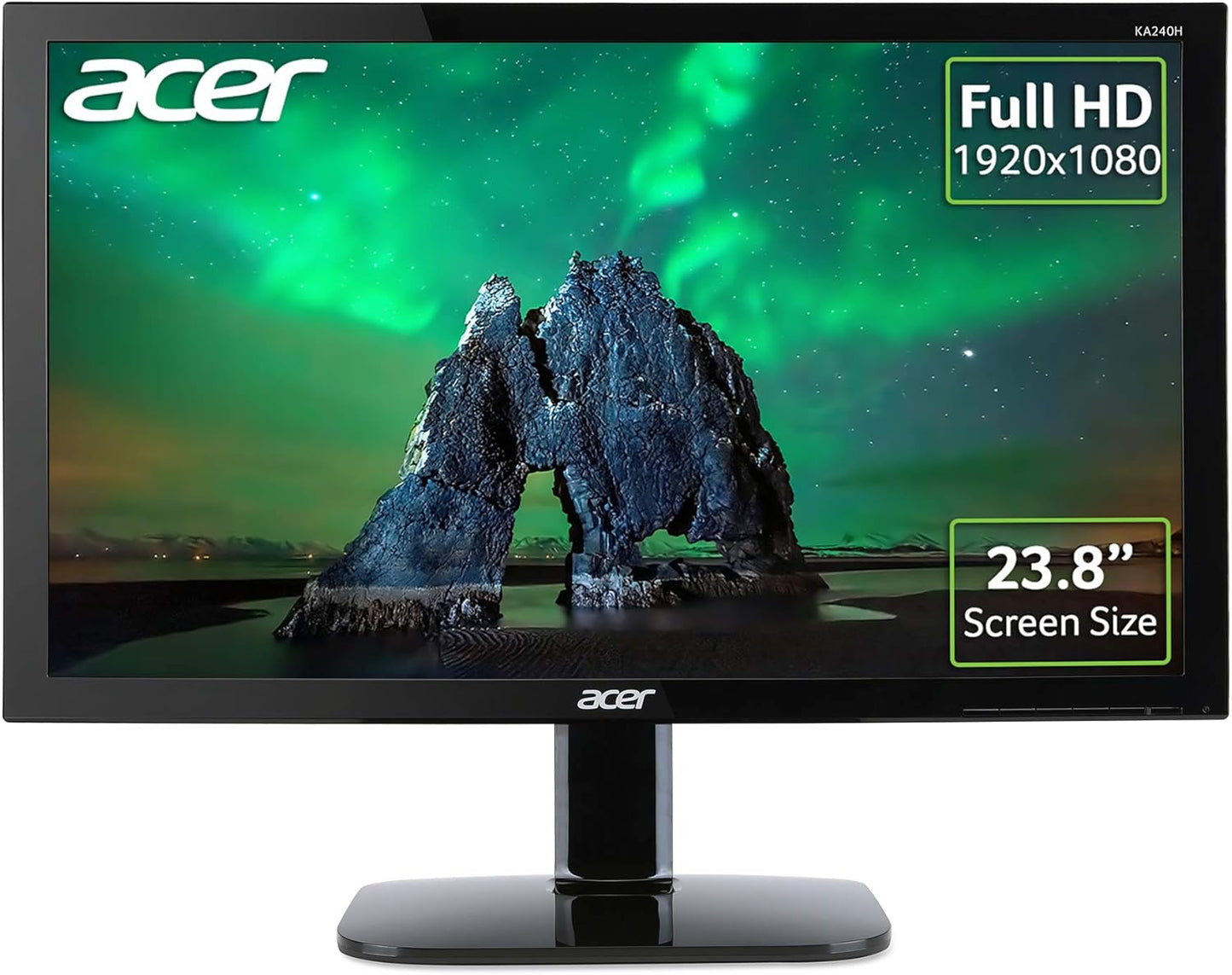 ACER KA240H 24" LCD Monitor HDMI VGA DVI - Value Gadgets