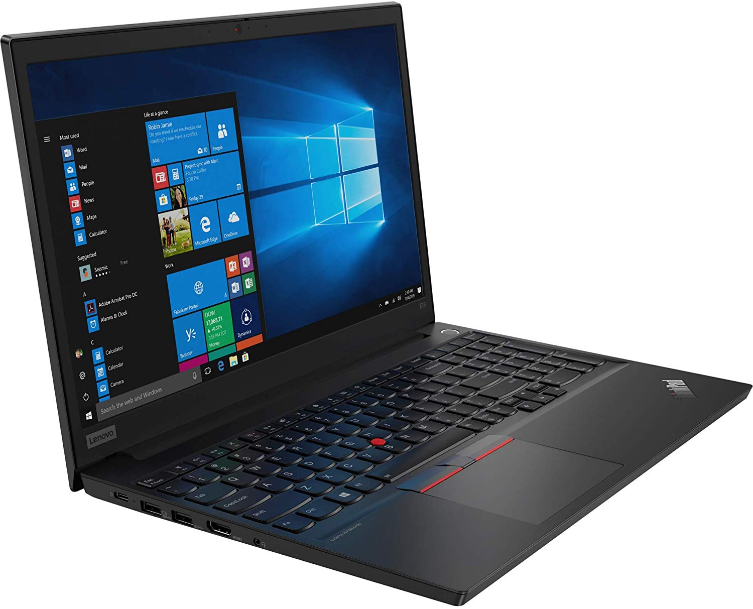 Lenovo ThinkPad E15 Gen 1 i7-10510U 16GB RAM 256GB SSD - Very Good Refurbished - Value Gadgets