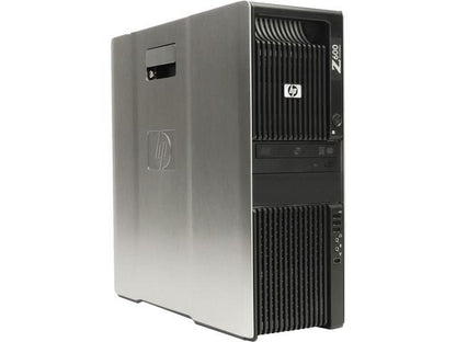 Refurbished HP Z600 Workstation - front view