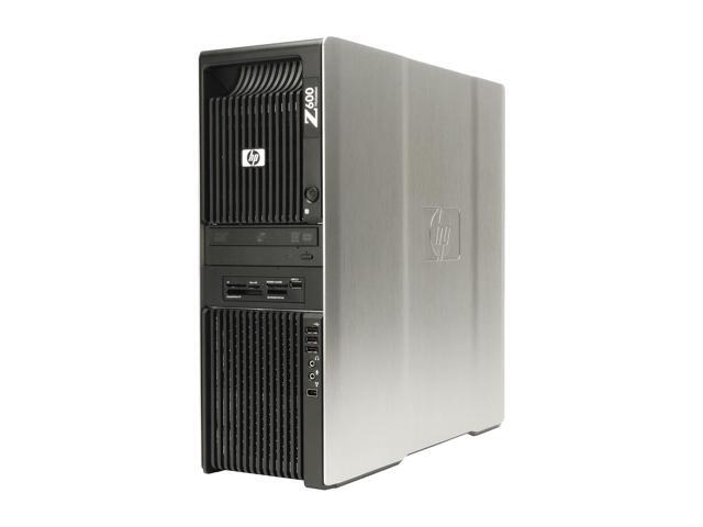 Refurbished HP Z600 Workstation - side view