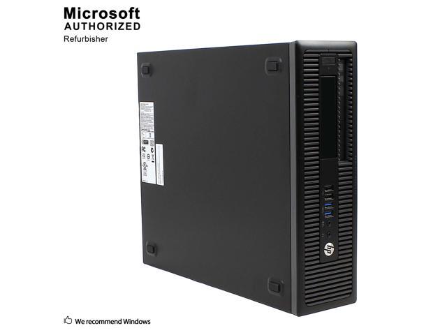 Refurbished HP EliteDesk 800 G1 SFF - side view