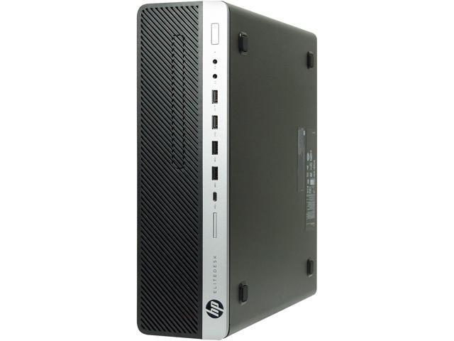Refurbished HP EliteDesk 800 G3 SFF - side view