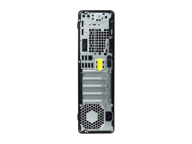 Refurbished HP EliteDesk 800 G3 SFF - rear I/O view