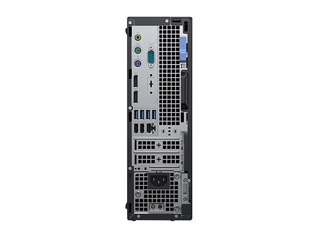 Refurbished Dell OptiPlex 7060 SFF - rear view