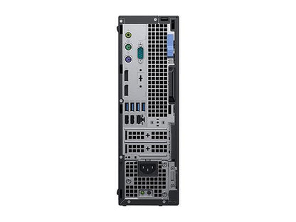 Refurbished Dell OptiPlex 7060 SFF - rear view