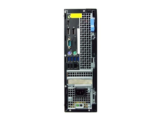 Refurbished Dell OptiPlex 7040 SFF - rear view