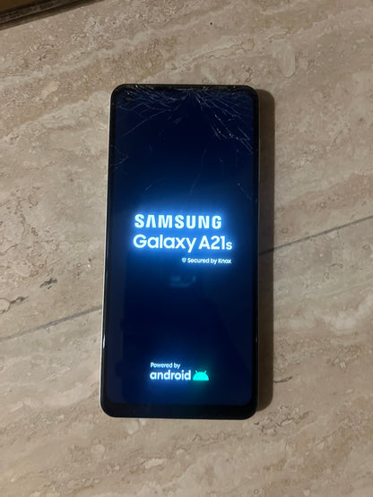 Samsung Galaxy A21s SM-A217F 32GB - (Unlocked) CRACKED SCREEN AND CAMERA - Value Gadgets