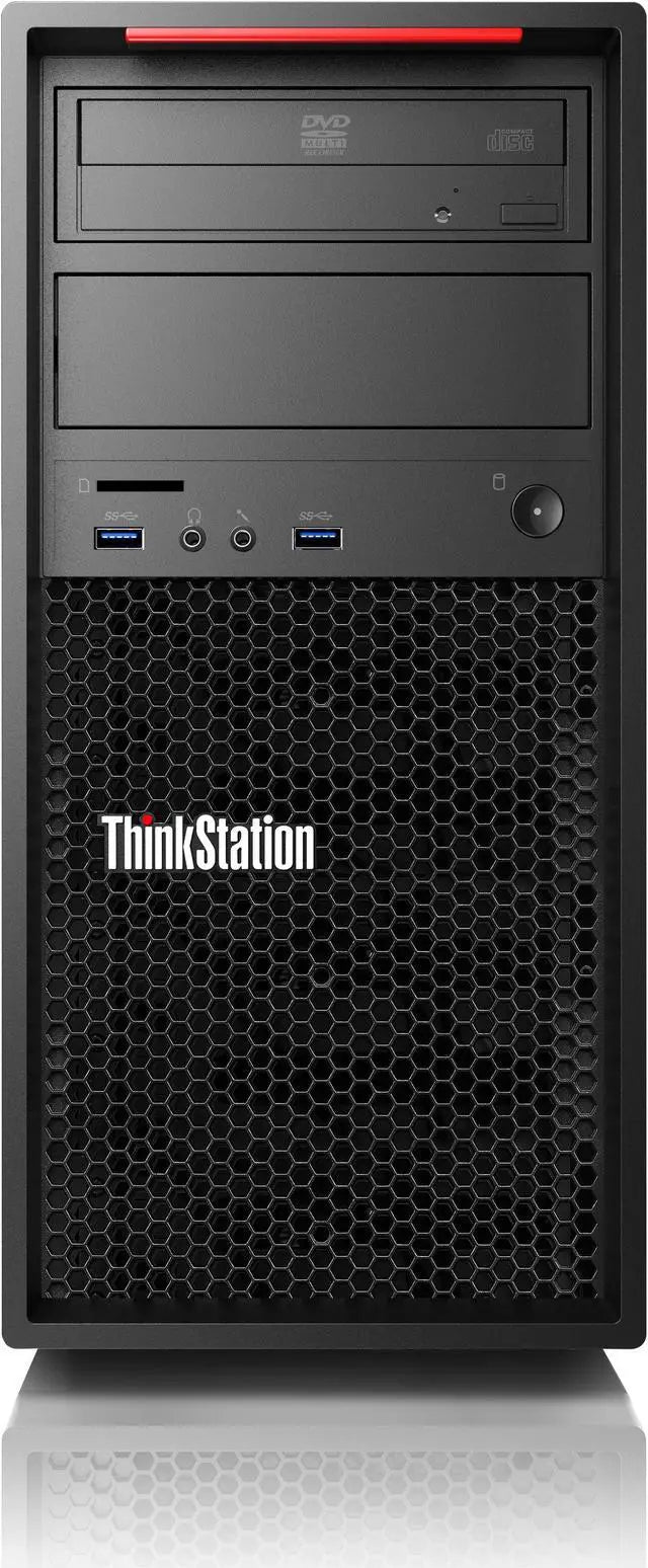 Refurbished Lenovo ThinkStation P310 Workstation - front view