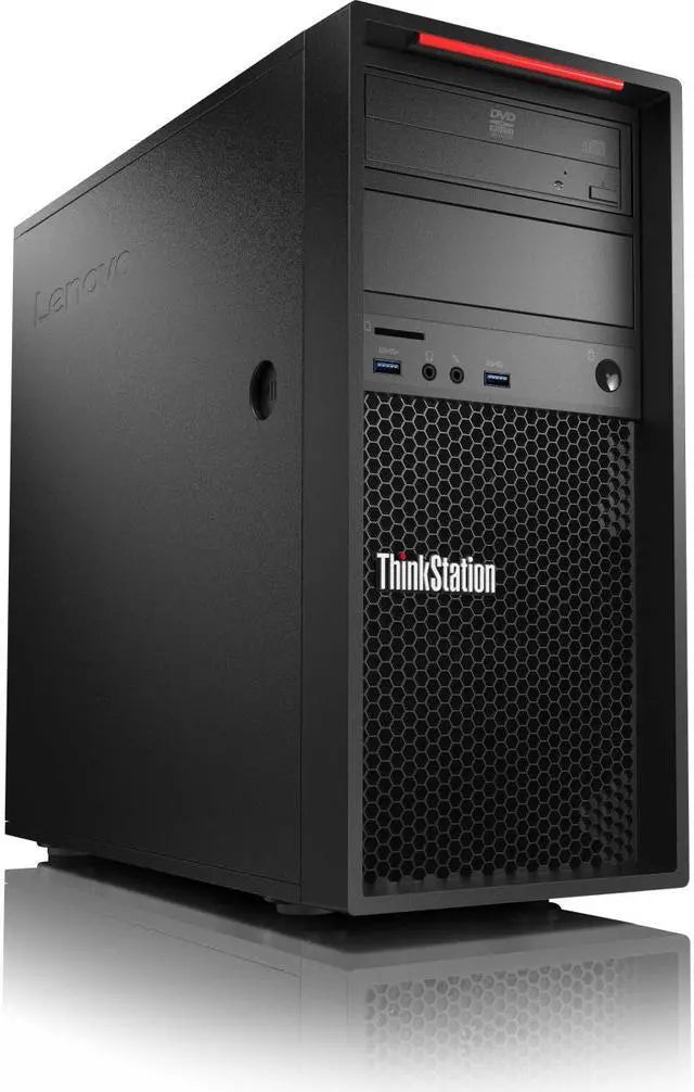 Refurbished Lenovo ThinkStation P310 Workstation - side view