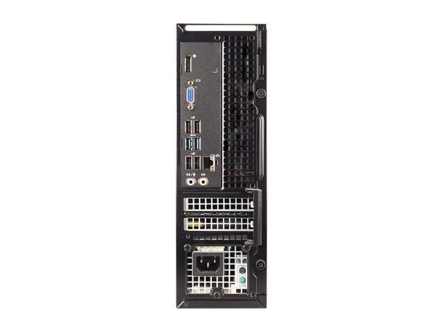 Refurbished Dell OptiPlex 3020 SFF - rear view