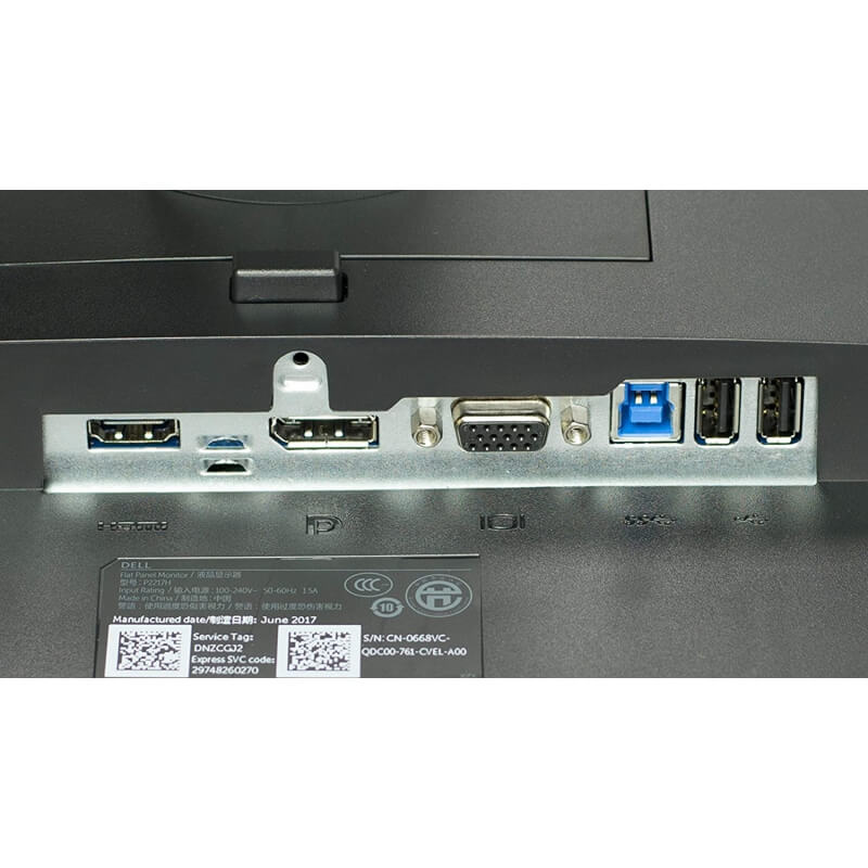 Dell P2217H 22" LCD Monitor DP HDMI VGA DVI