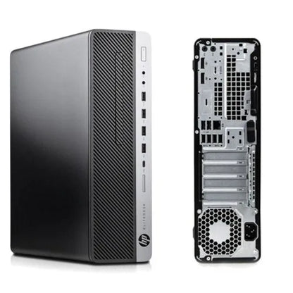 HP EliteDesk 800 G3 i7-7700 8GB RAM 256GB SSD Win 10 - Very Good Refurbished - Value Gadgets