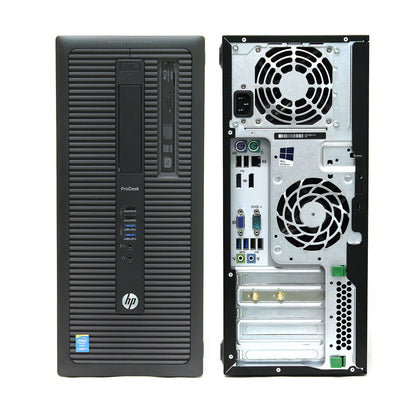 HP ProDesk 600 G1 Tower i5-4570 8GB RAM 256GB SSD Win 10- Very Good Refurbished - Value Gadgets