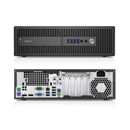 HP EliteDesk 800 G2 i7-6700 8GB RAM 256GB SSD Win 10 - Very Good Refurbished - Value Gadgets
