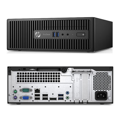 HP ProDesk 400 G3 SFF i5-6500 8GB RAM 256GB SSD Win 10- Very Good Refurbished - Value Gadgets