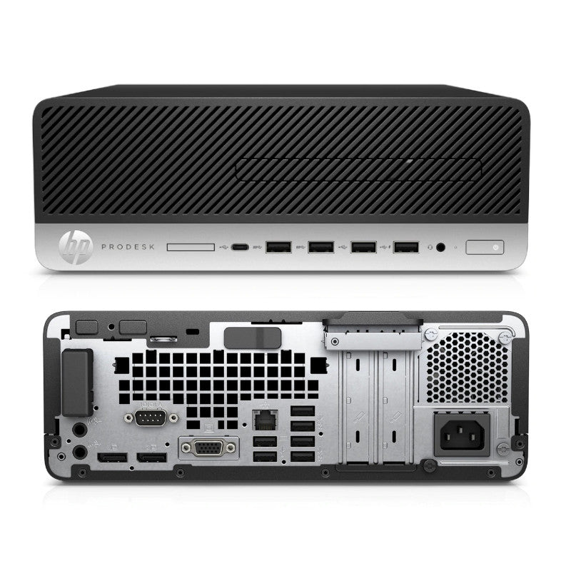 HP ProDesk 600 G4 SFF i5-8500 8GB RAM 256GB SSD Win 11 - Very Good Refurbished - Value Gadgets