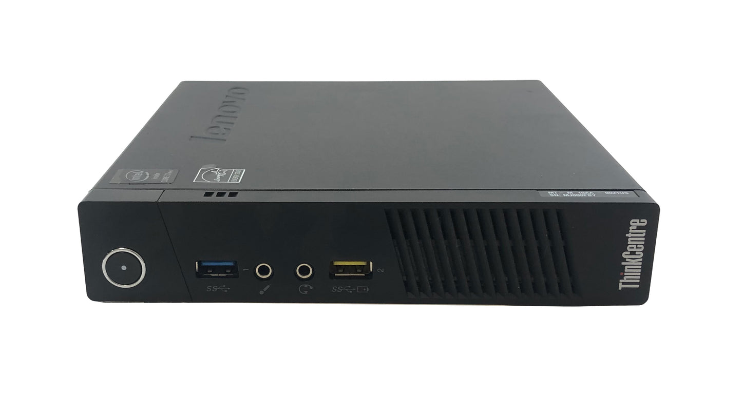 Lenovo ThinkCentre M93q Tiny Mini PC i5 4590 8GB RAM 256GB SSD- Very Good Refurbished