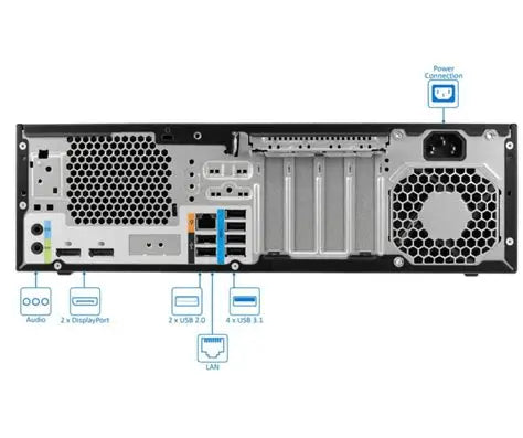 HP Z2 G4 SFF i7-8700 16GB RAM 256GB SSD Win 11 - Very Good Refurbished - Value Gadgets