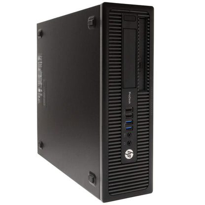 HP ProDesk 600 G1 SFF i7-4770 8GB RAM 256GB SSD Win 10- Very Good Refurbished
