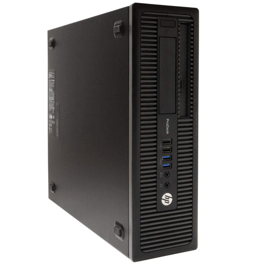 HP ProDesk 600 G1 SFF i7-4770 8GB RAM 256GB SSD Win 10- Very Good Refurbished