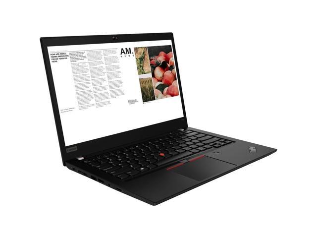Refurbished Lenovo ThinkPad T490 - side view