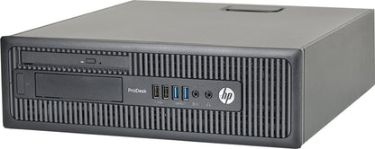 HP ProDesk 400 G1 SFF i5-4570 8GB RAM 256GB SSD Win 10- Very Good Refurbished