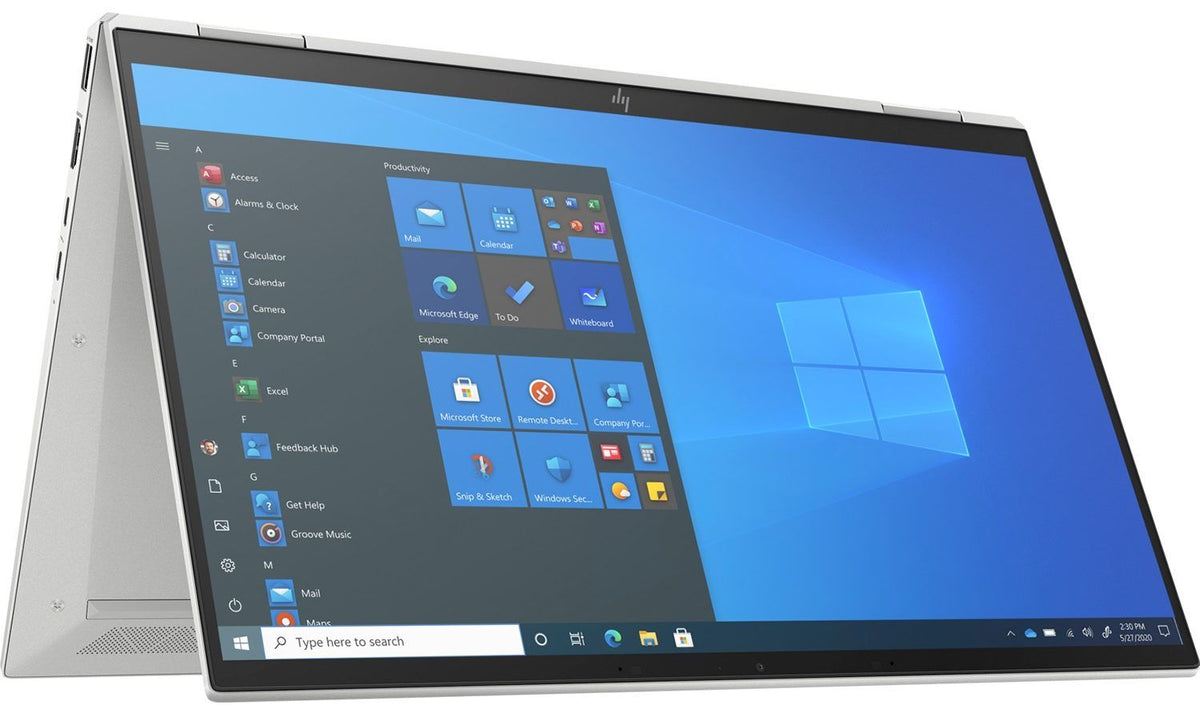 HP EliteBook x360 1040 G8 rear view